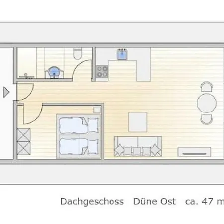 Apartment Weisse Duene - Ost